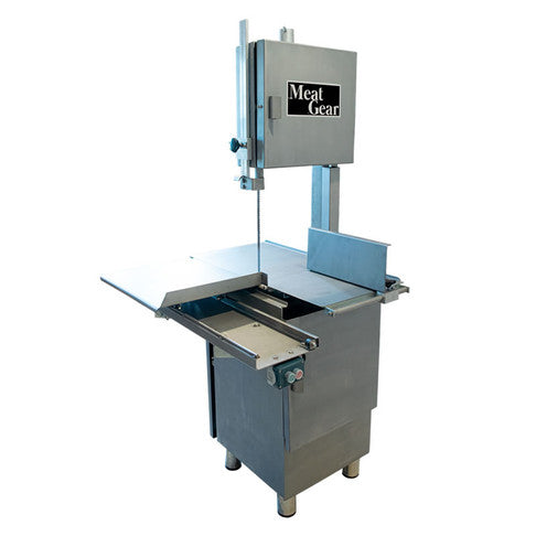 Meat Gear 116" Electric Meat Cutting Band Saw 3 HP, 1 Ph, Model: SIE295AI3HP1P