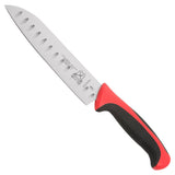 Mercer Culinary M22707RD Millennia Colors® Santoku Knife, 7" Red