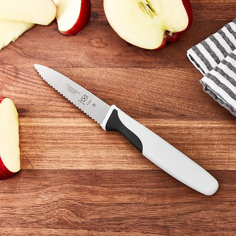 Mercer Culinary M19901P Millennia® Paring Knife, 3" Black/Grey