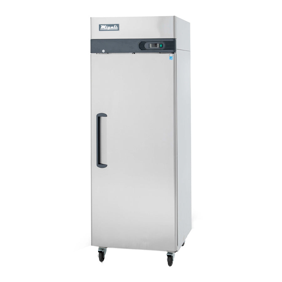Migali Competitor Series Freezer, reach-in, single section, 28.7" W, 23.0 cu. ft. capacity, (1) solid hinged door