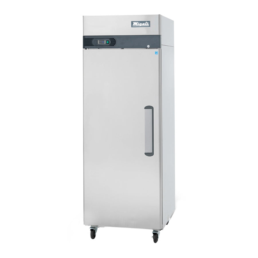Migali Competitor Series Refrigerator, reach-in, 28.7" W, 23.0 cu. ft. capacity, (1) solid left hand hinged door