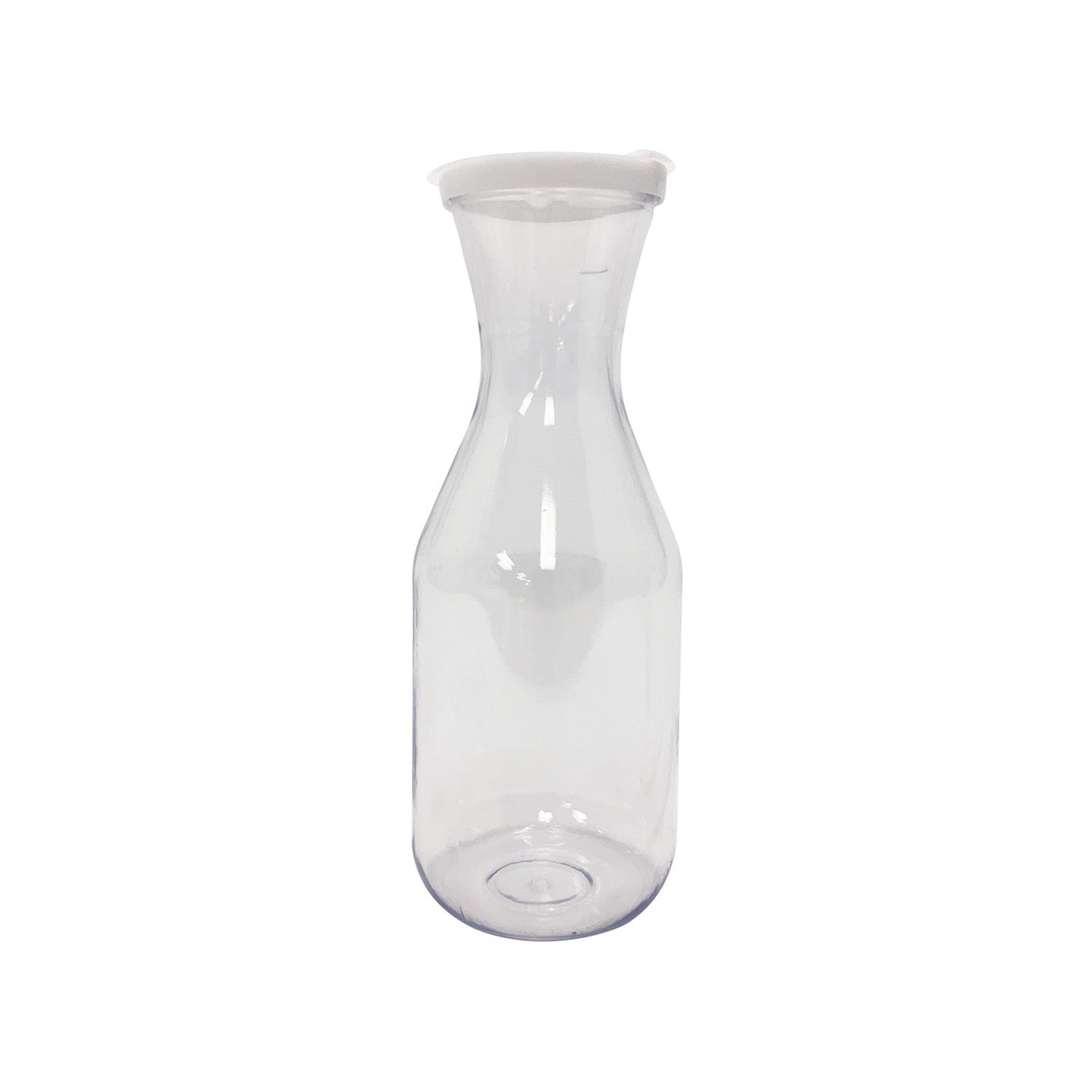 Decanter Beverage Plastic W/ Cover Clear 1QT