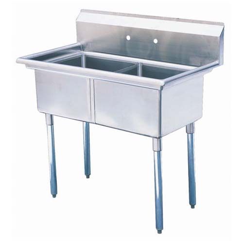 Evernew 18GA.304S/S sink 21"X36"X44"H