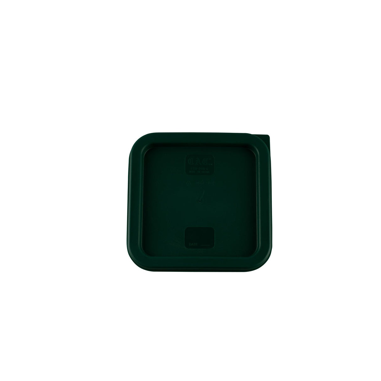 Cover Food Storage Container Square Green for 2QT & 4QT