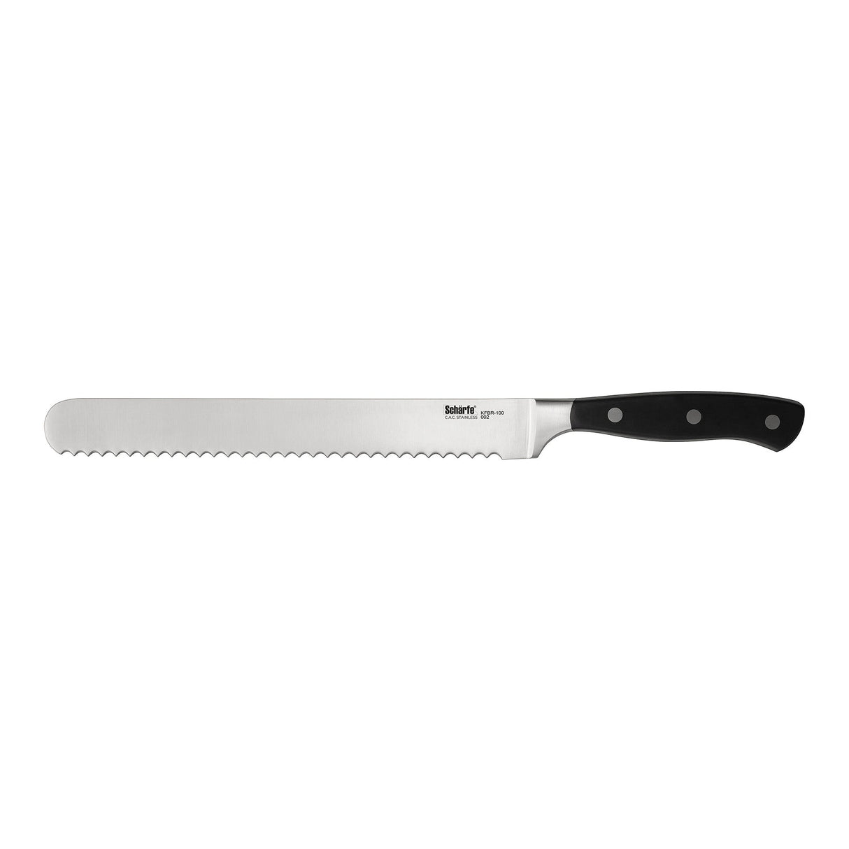 Scharfe Knife Bread Forged Straight 10"