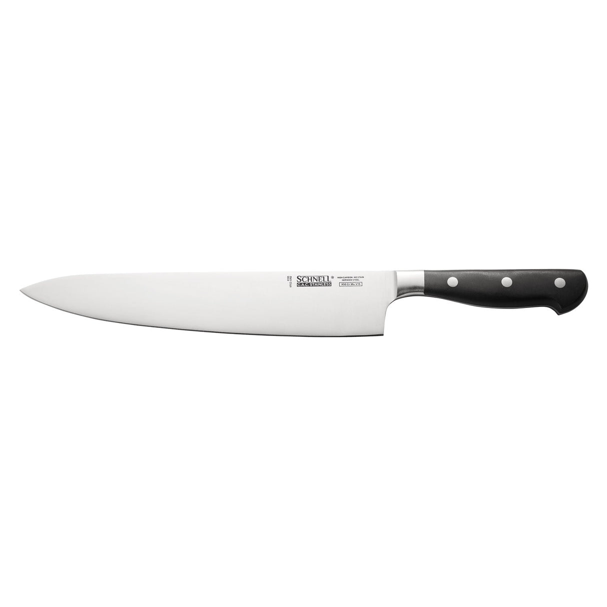 Schnell Chef Knife 10″, Short Bolster
