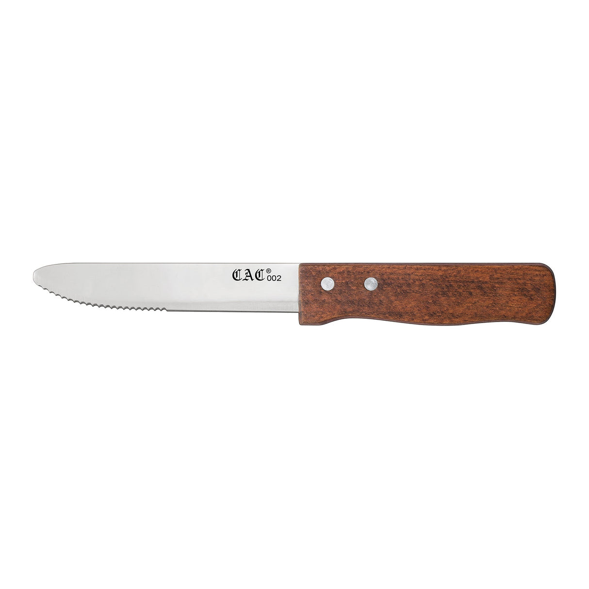 Knife Steak Jumbo Round Tip Wood Hdl 5"