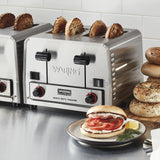 Waring HEAVY-DUTY SWITCHABLE BREAD & BAGEL TOASTER – 208V  Model: WCT850