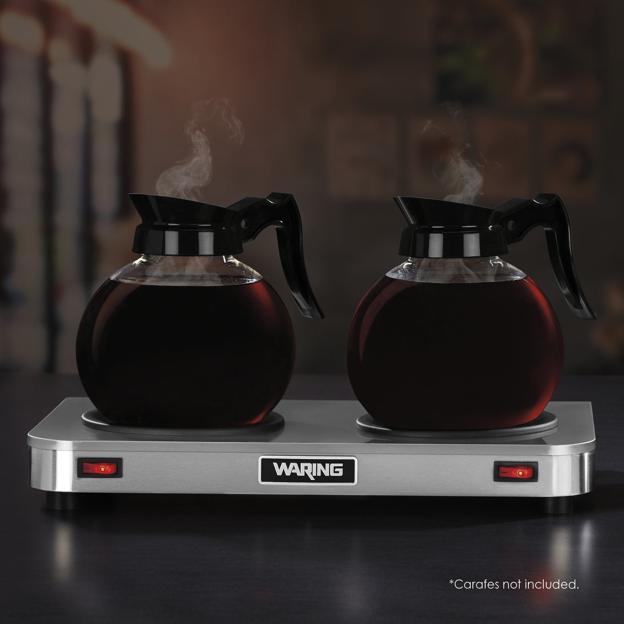 Waring DOUBLE BURNER COFFEE WARMER Model: WCW20