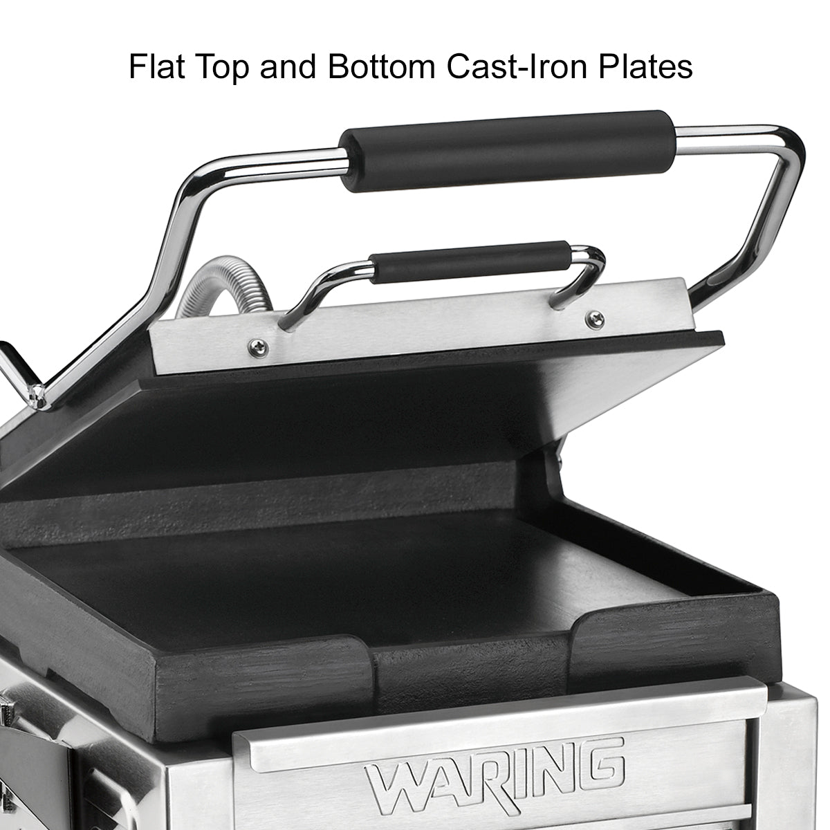 Waring COMPACT ITALIAN-STYLE FLAT GRILL WITH TIMER - 120V  Model: WFG150T