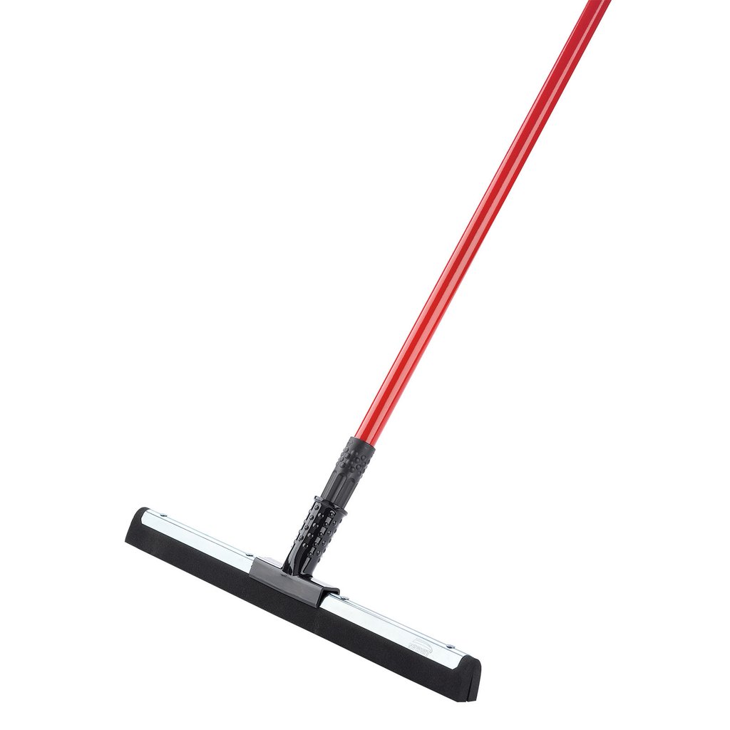 18" Flex Blade Floor Squeegee With Handle