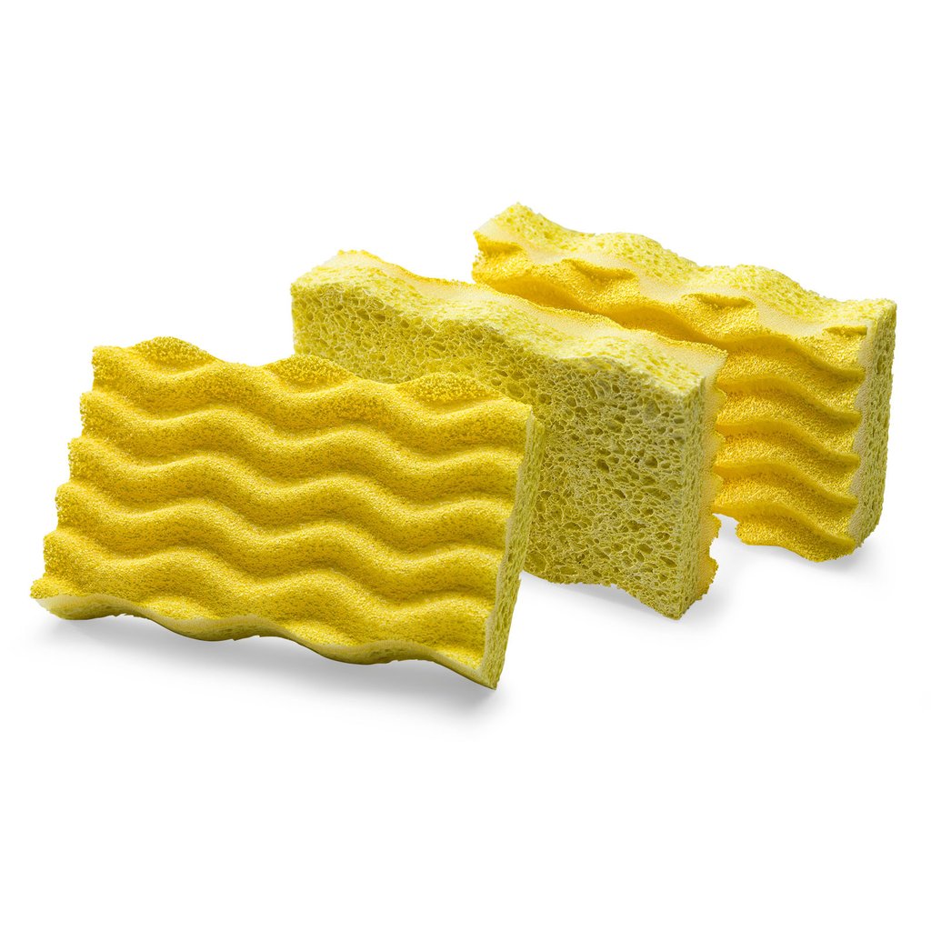 4.5"x3" Light-Duty Scrub Sponge (3-pack)