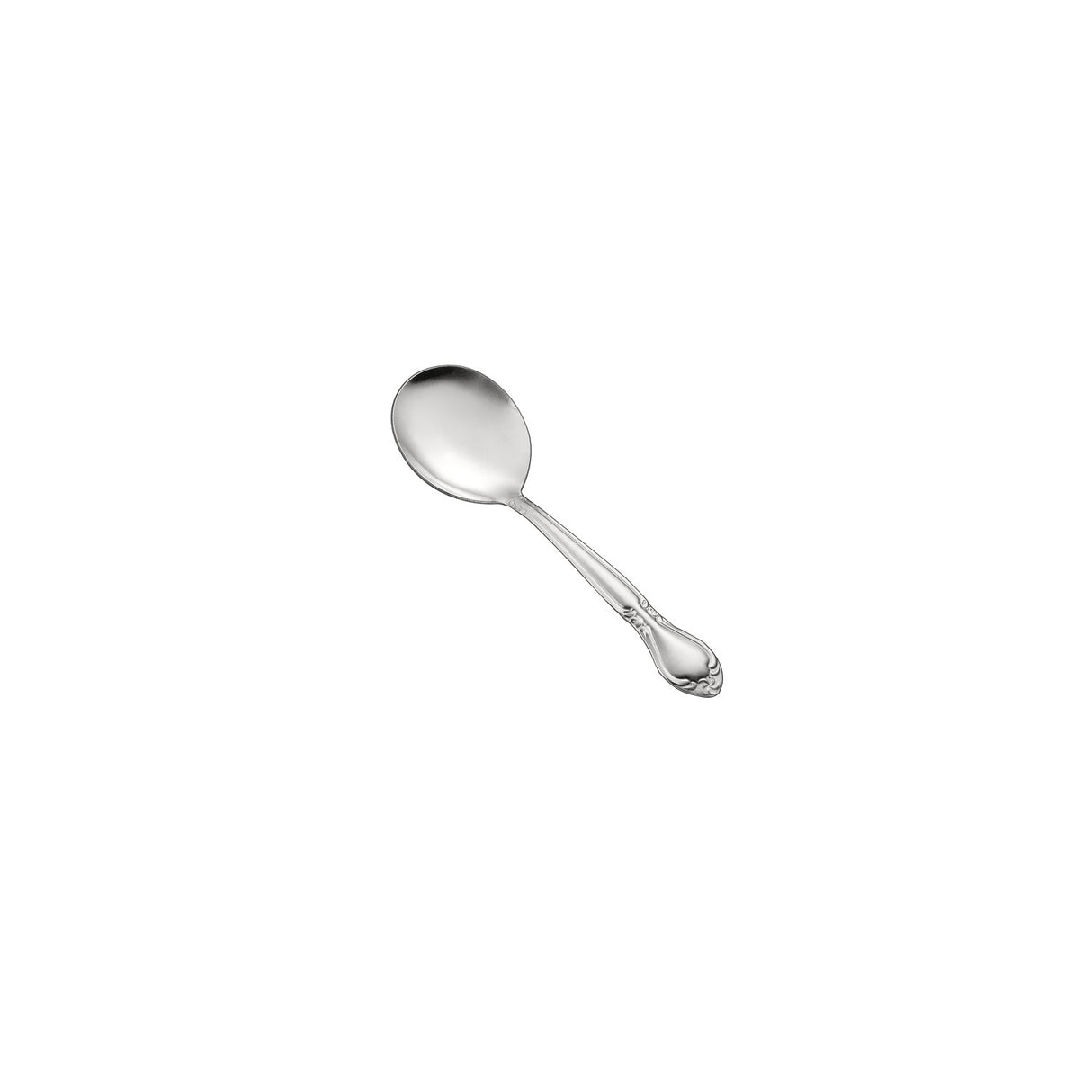 Elizabeth Bouillon Spoon Frost 18/0 HW 6"