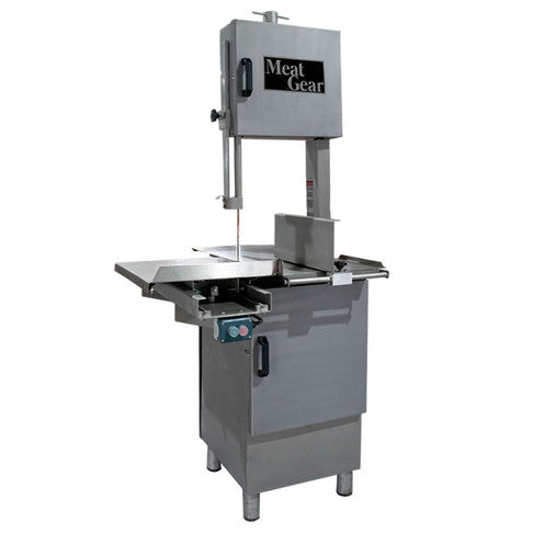 Meat Gear 116" Electric Meat Cutting Band Saw 5 HP 3-Phase All Stainless, Model: SIE295AI5HP3P