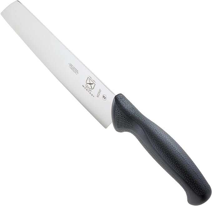 Mercer Culinary M22907 Millennia® Nakiri Vegetable Knife, 7"