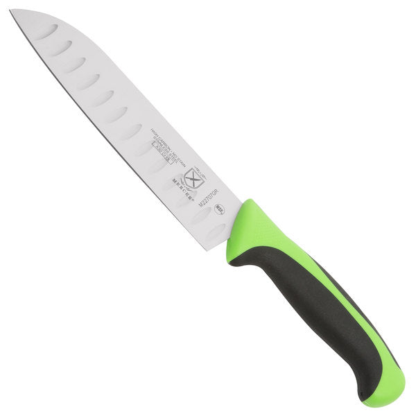 Mercer Culinary M22707GR Millennia Colors® Santoku Knife, 7"