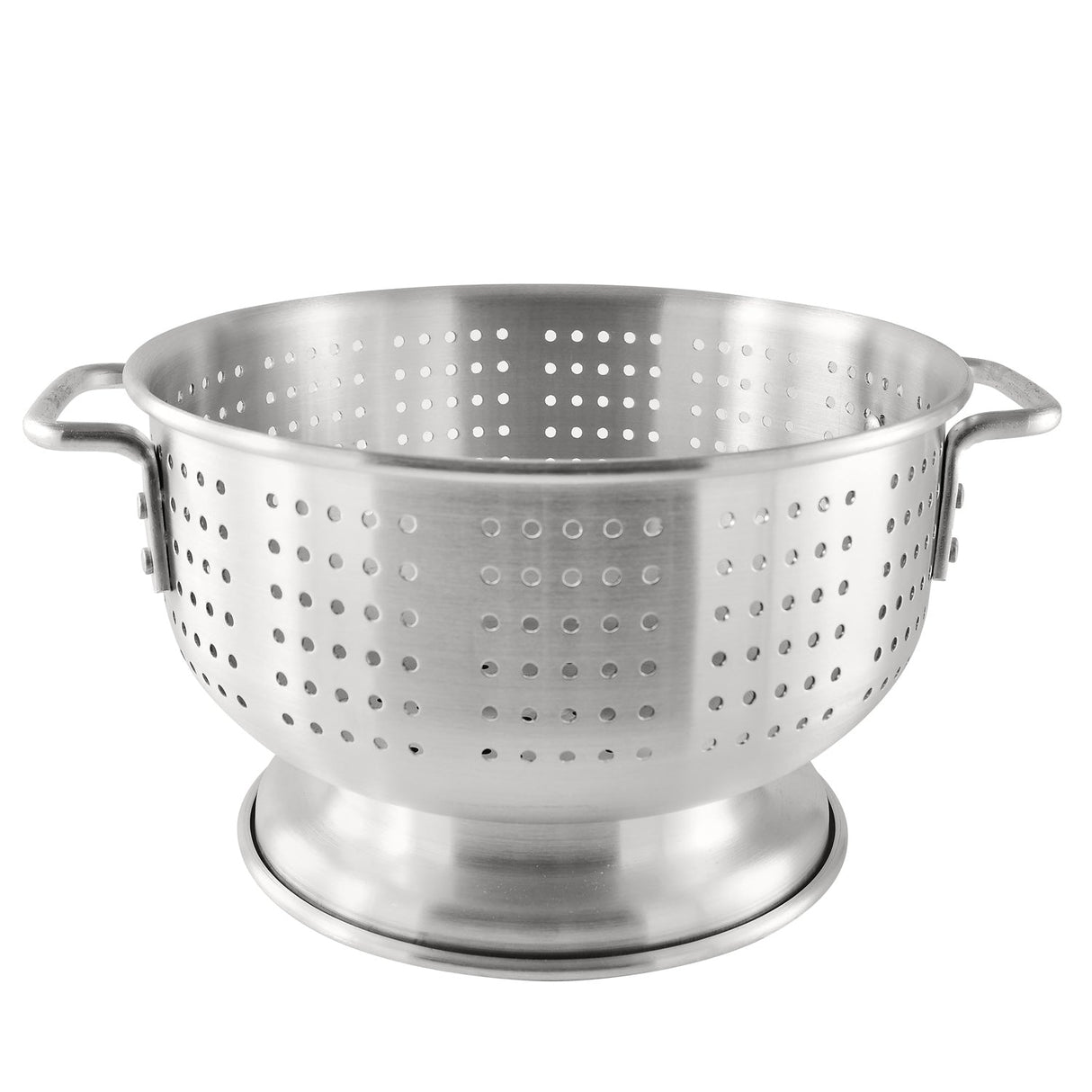 Colander AL Flat-Hdl & Footed 16QT