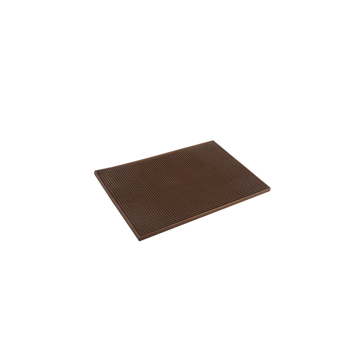 Bar Mat Plastic Service Brown 18x12"