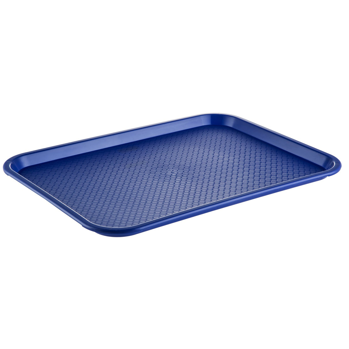 Tray PP Fast Food/Cafeteria Blue 16x12"
