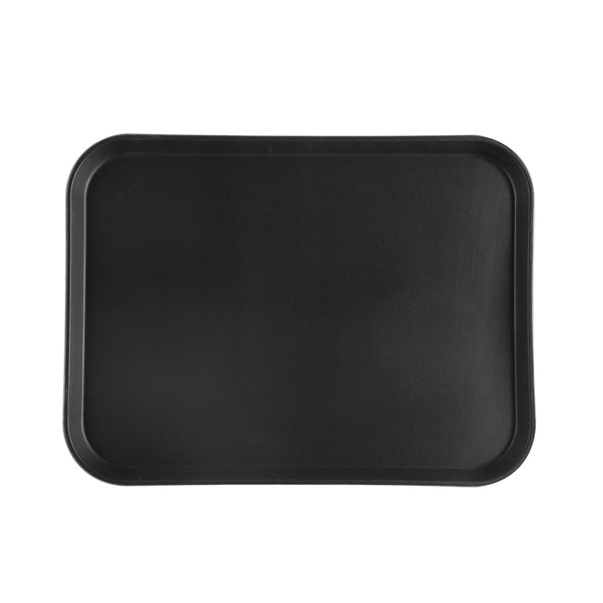 Tray Fiberglass Rect. Black 20x15"