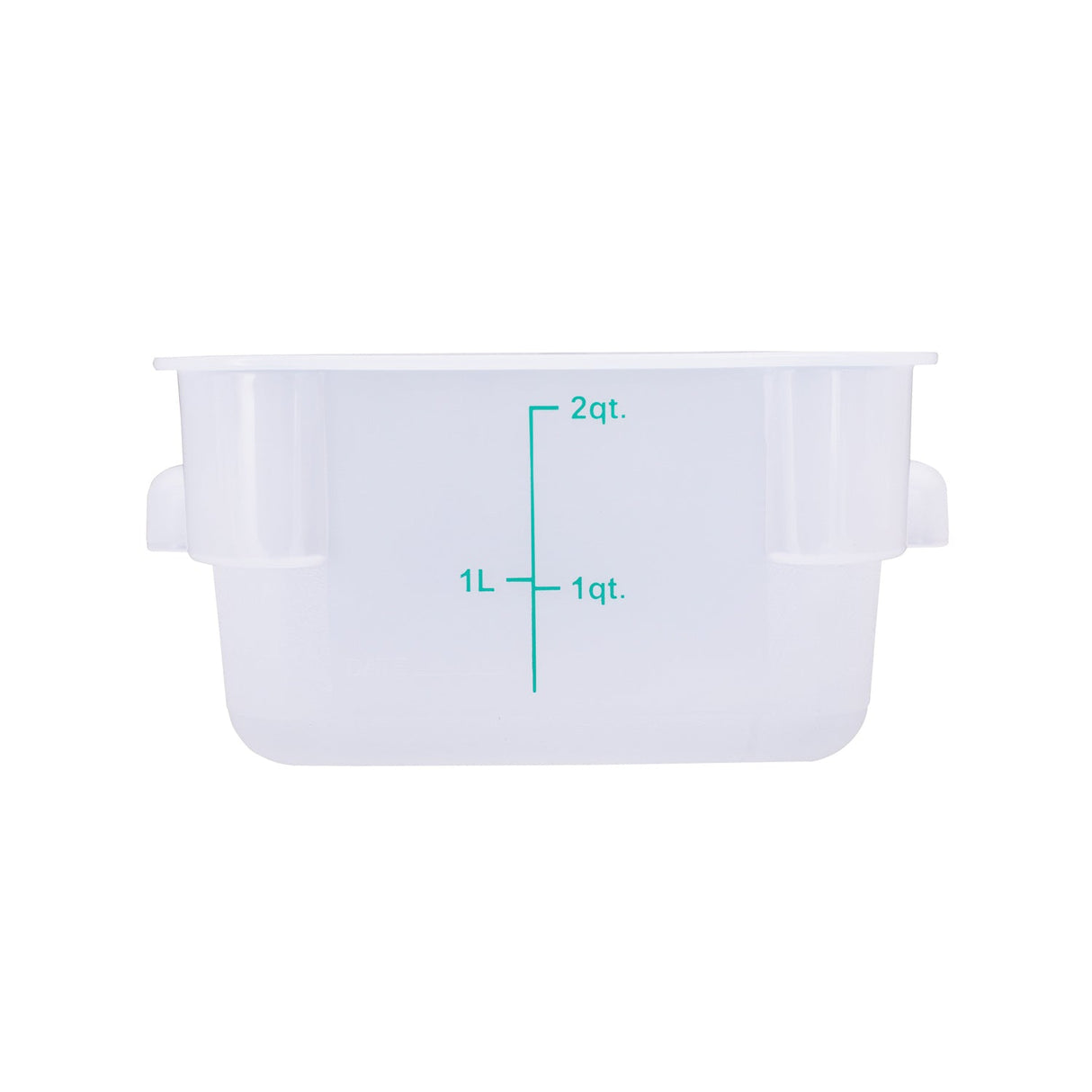 Food Storage CTR. Sq. PP Trans. 2QT