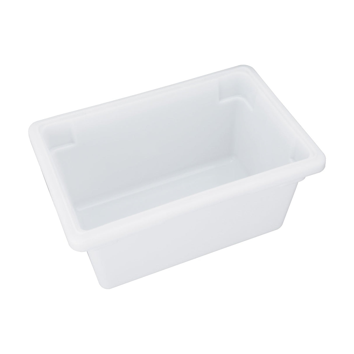 Food Storage Box PE Half Size White 18x12x9"
