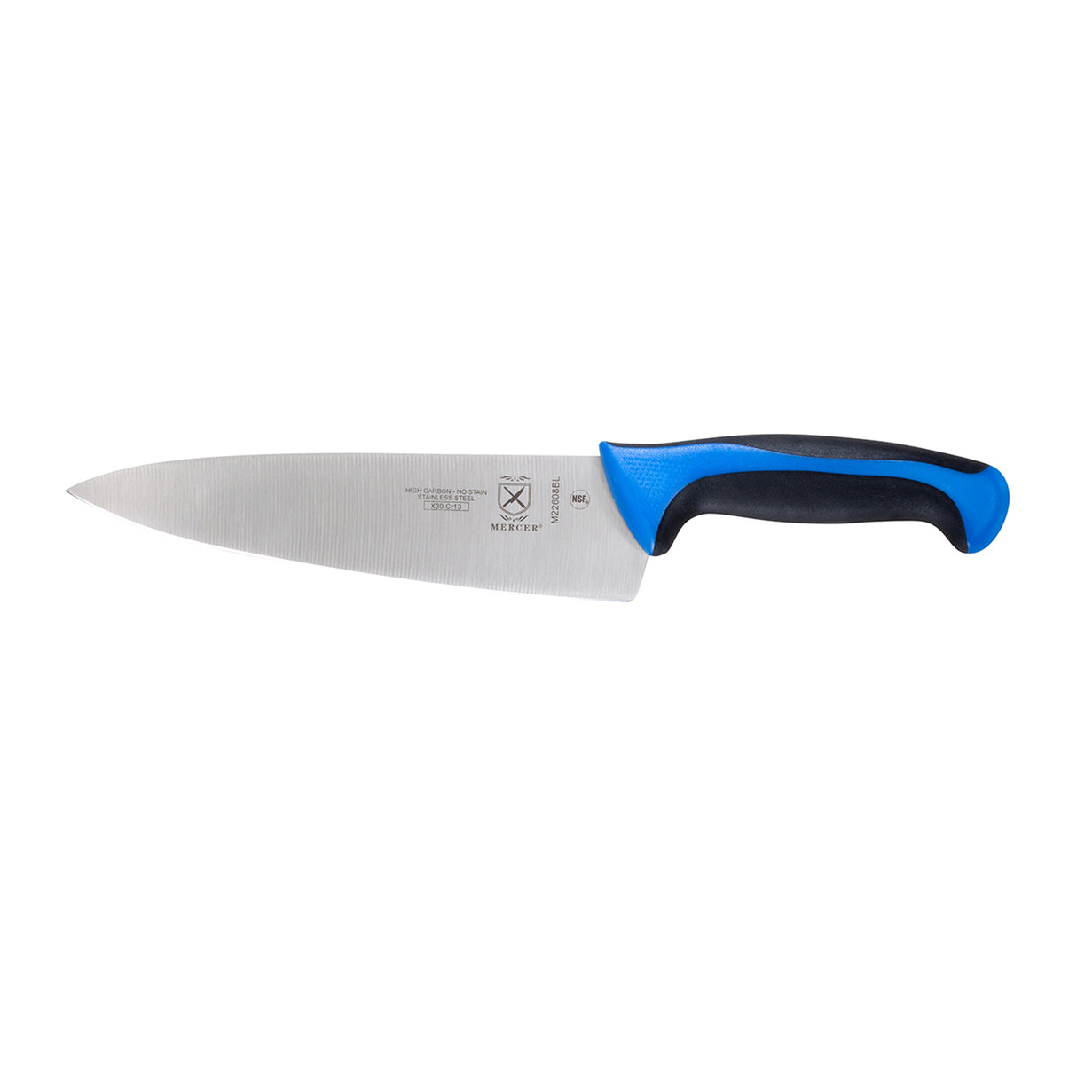 Mercer Culinary M22608BL Millennia Colors® 8" Chef Knife with Blue Handle