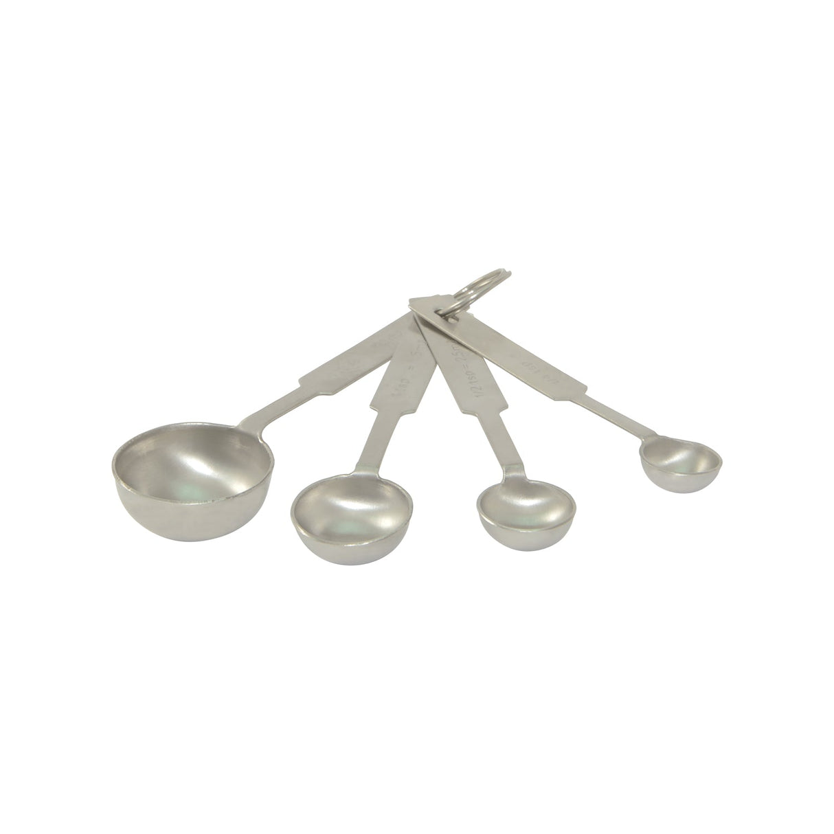 Measuring Spoon Set SS Heavyweight 4-PC