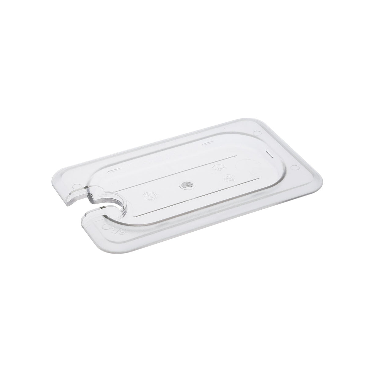 Cover PC Food Pan Notched 1/9 Size