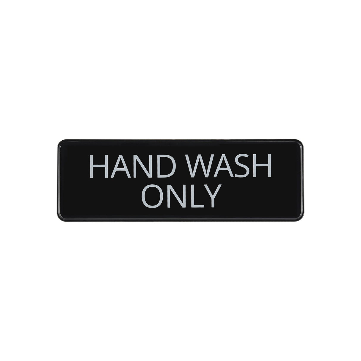 Sign Compliance EN Hand Wash Only 9x3"H