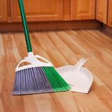 Precision Angle Broom & 10" Dustpan