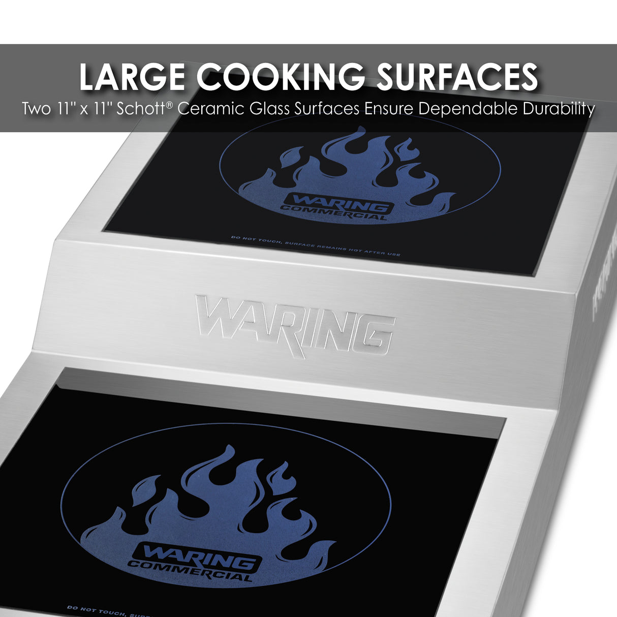 Waring STEP-UP DOUBLE INDUCTION RANGE  Model: WIH800