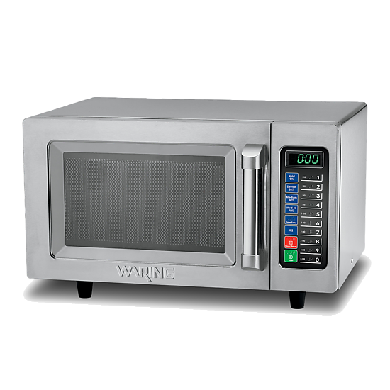 Waring MEDIUM-DUTY .9 CUBIC FOOT MICROWAVE OVEN  Model: WMO90