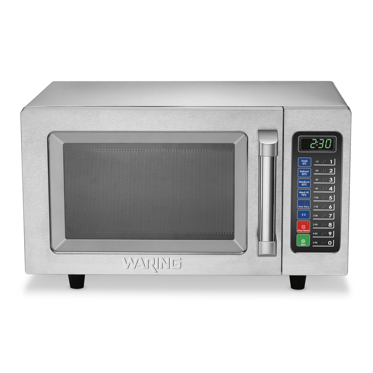 Waring MEDIUM-DUTY .9 CUBIC FOOT MICROWAVE OVEN  Model: WMO90